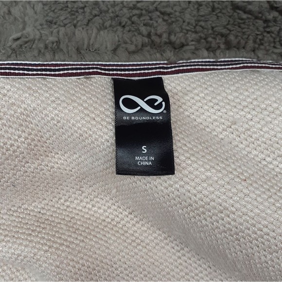 Boundless North Cream Oversized Sherpa Zip-Up Jacket Small NWOT - Picture 2 of 6